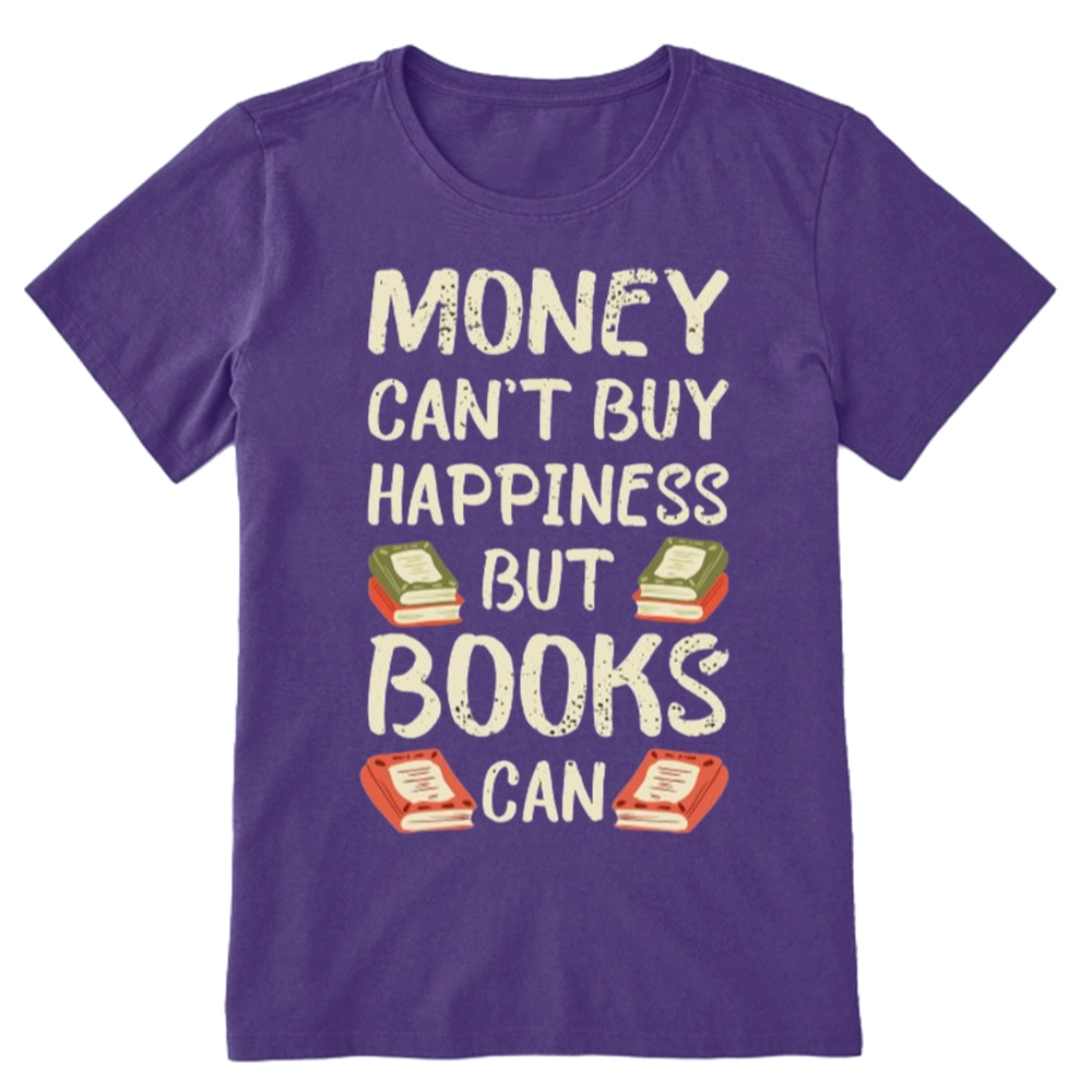Pagewings Money Can't Buy Happiness But Books Can Unisex Classic T-shirt