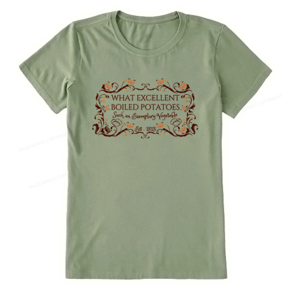 Pagewings What Excellent Boiled Potatoes Unisex Classic T-shirt