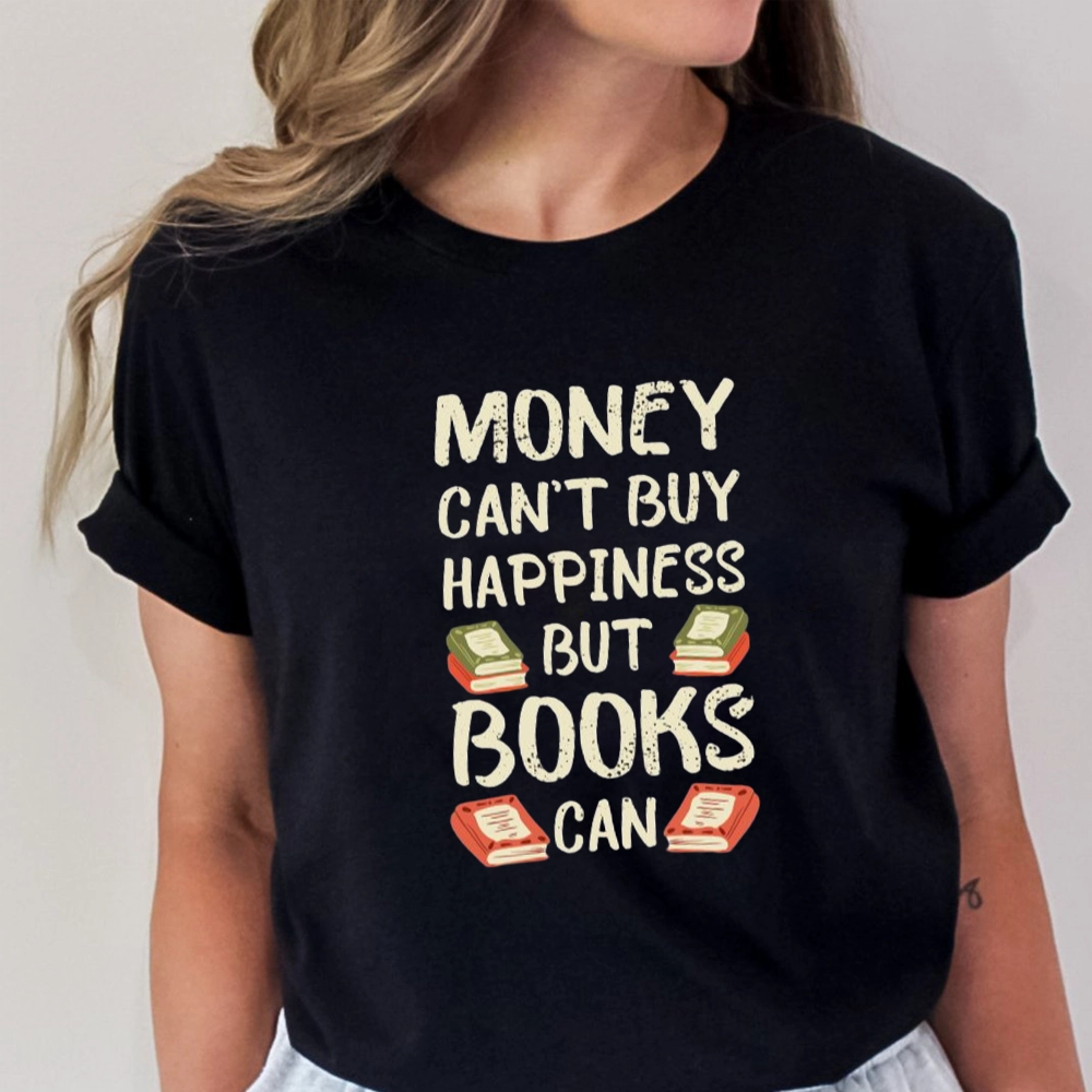 Pagewings Money Can't Buy Happiness But Books Can Unisex Classic T-shirt