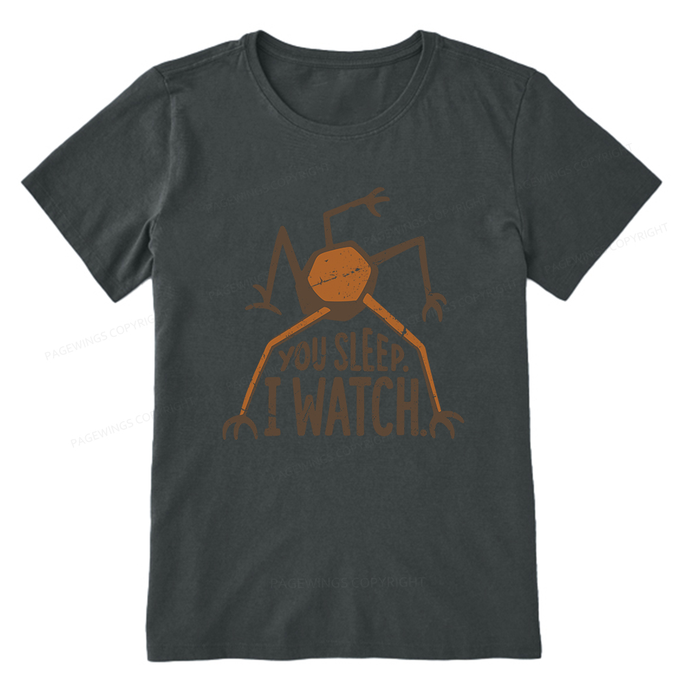 Pagewings You Sleep I Watch Unisex Classic T-shirt