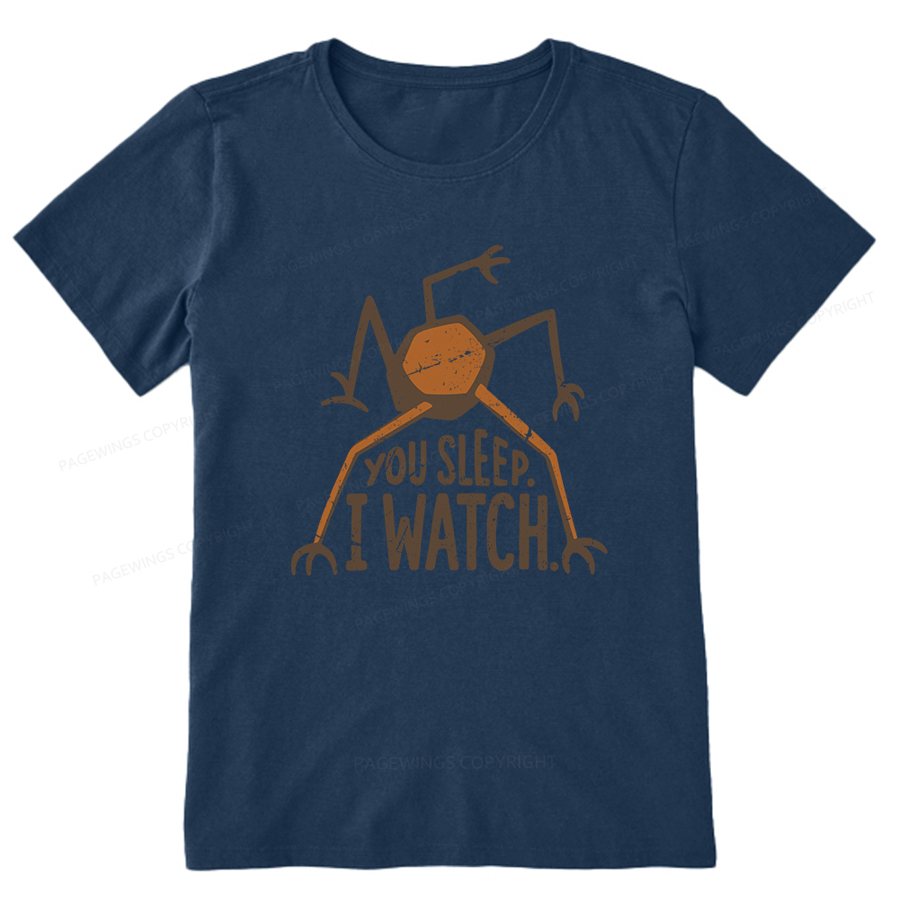 Pagewings You Sleep I Watch Unisex Classic T-shirt