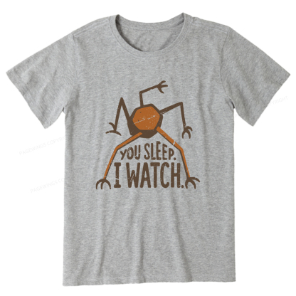 Pagewings You Sleep I Watch Unisex Classic T-shirt