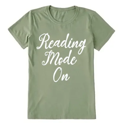 Pagewings Book Reading Mode On Unisex Classic T-shirt