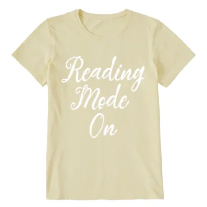 Pagewings Book Reading Mode On Unisex Classic T-shirt