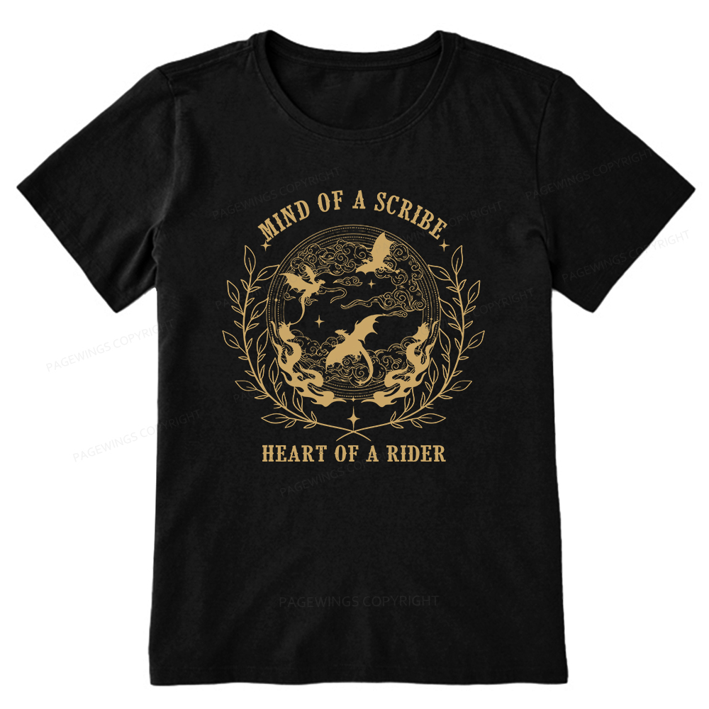 Pagewings Heart Of A Rider Unisex Classic T-shirt