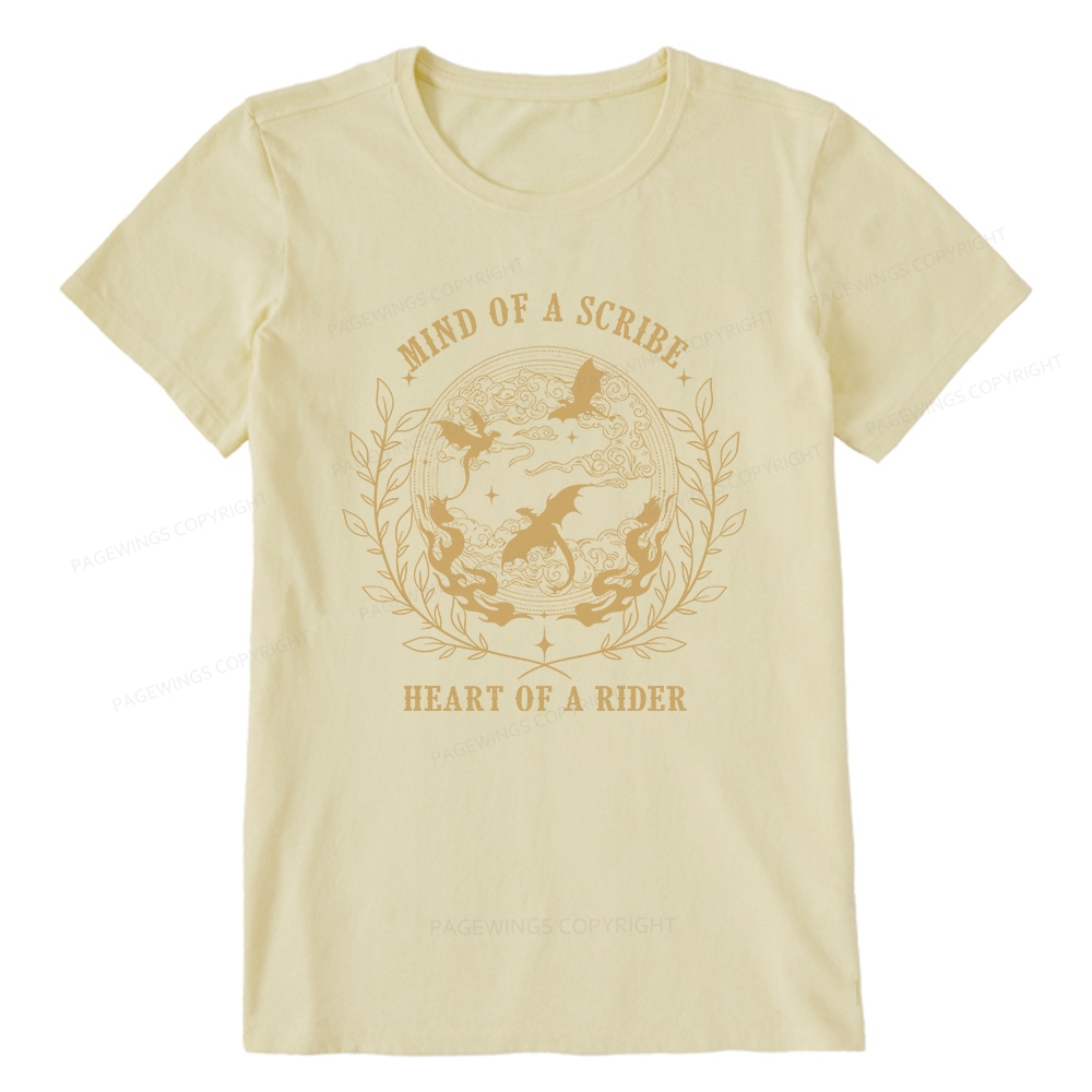 Pagewings Heart Of A Rider Unisex Classic T-shirt