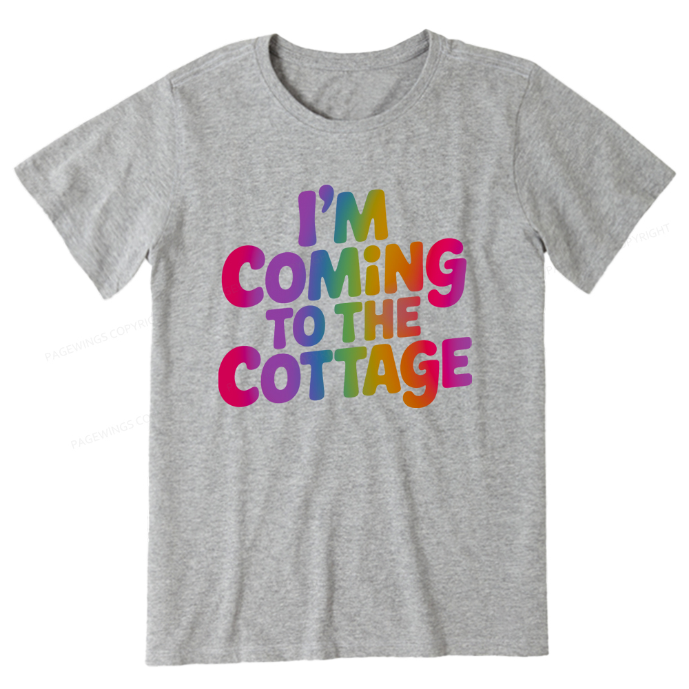 Pagewings I'm Coming To The Cottage Unisex Classic T-shirt