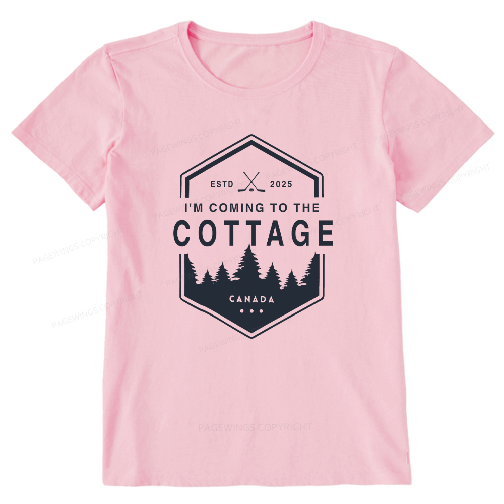 Pagewings Coming To The Cottage Unisex Classic T-shirt