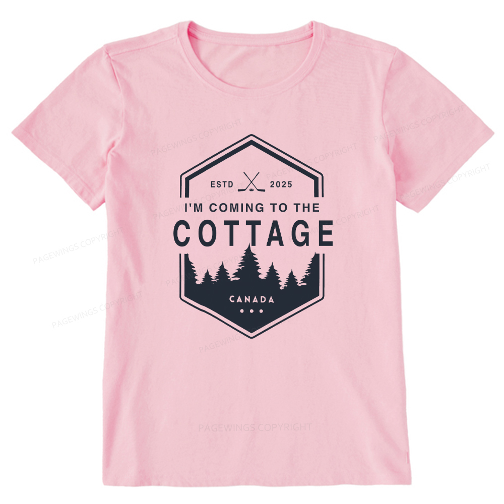 Pagewings Coming To The Cottage Unisex Classic T-shirt