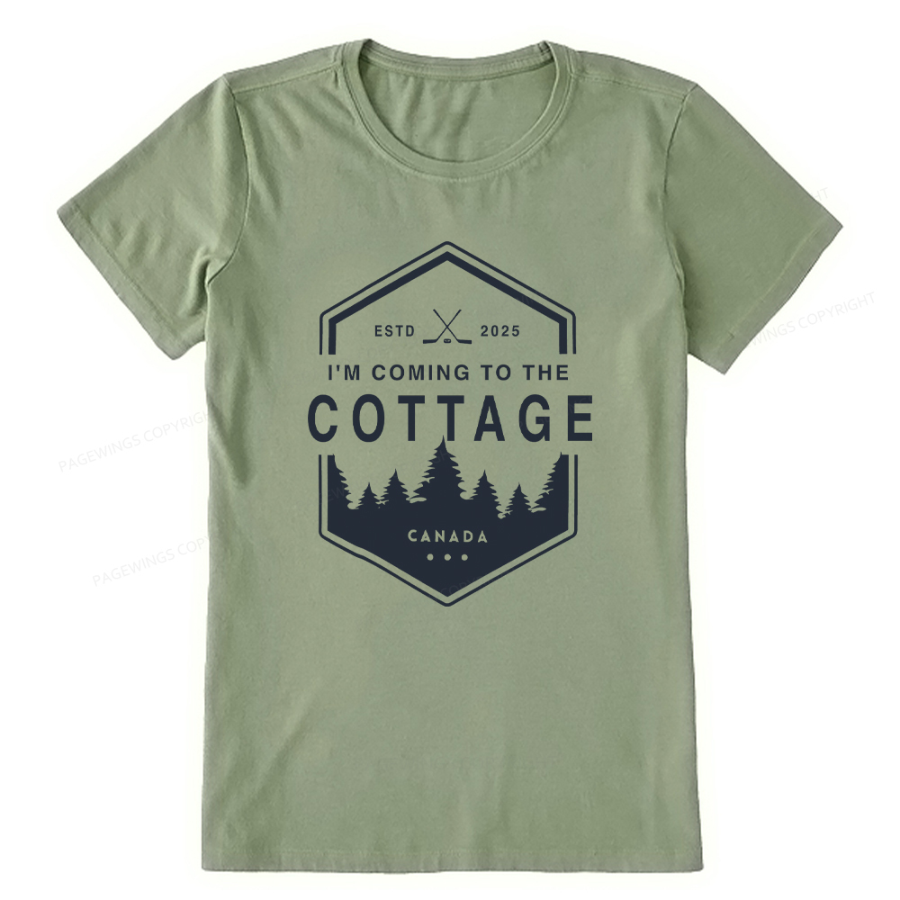 Pagewings Coming To The Cottage Unisex Classic T-shirt