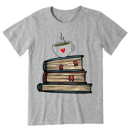 Pagewings Tea Cup Book Lovers Unisex Classic T-shirt
