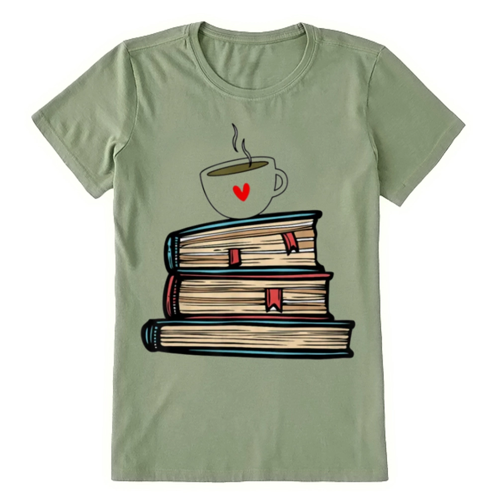 Pagewings Tea Cup Book Lovers Unisex Classic T-shirt