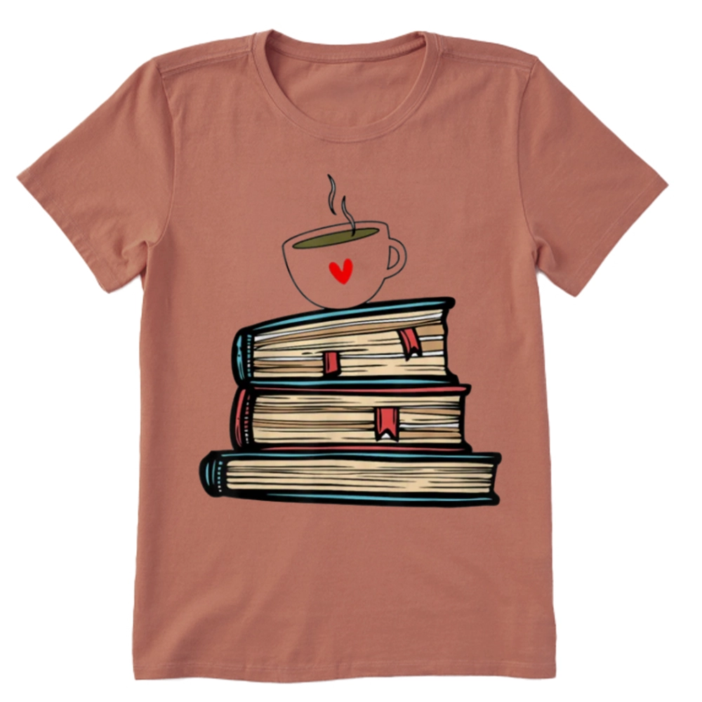 Pagewings Tea Cup Book Lovers Unisex Classic T-shirt