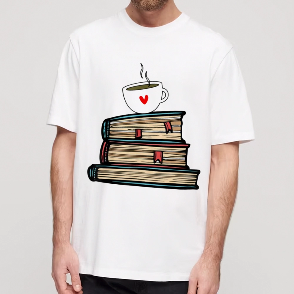 Pagewings Tea Cup Book Lovers Unisex Classic T-shirt