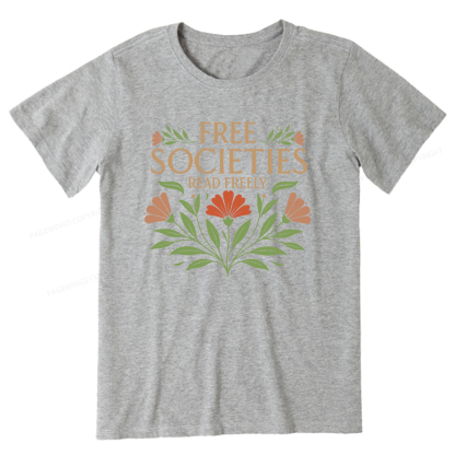 Pagewings Free Societies Read Freely Unisex Classic T-shirt