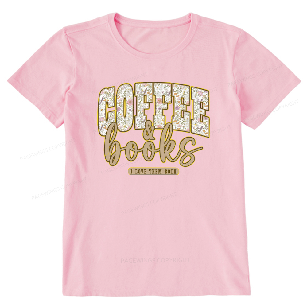 Pagewings Coffee And Books Unisex Classic T-shirt