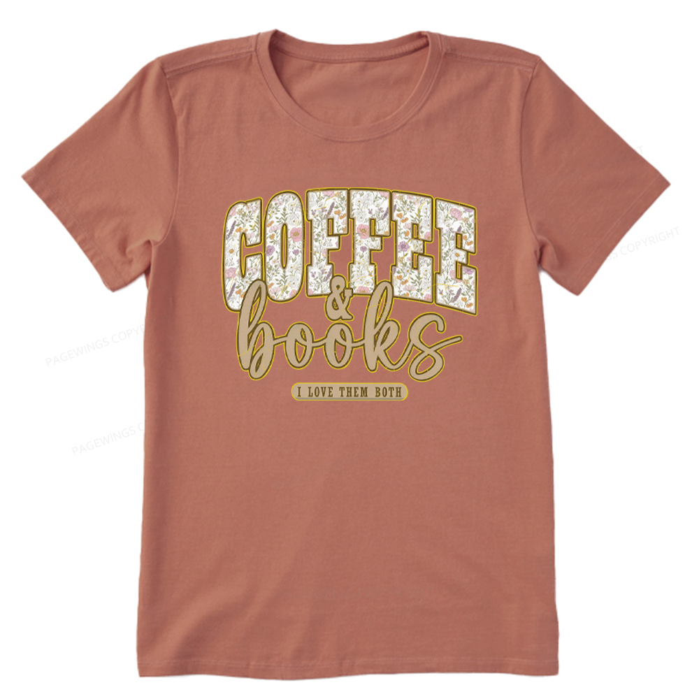Pagewings Coffee And Books Unisex Classic T-shirt
