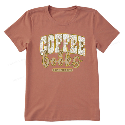 Pagewings Coffee And Books Unisex Classic T-shirt