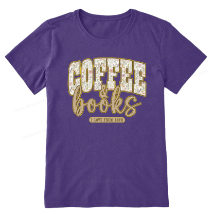 Pagewings Coffee And Books Unisex Classic T-shirt