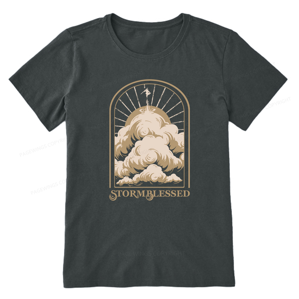 Pagewings Storm Fantasy Book Lover Unisex Classic T-shirt