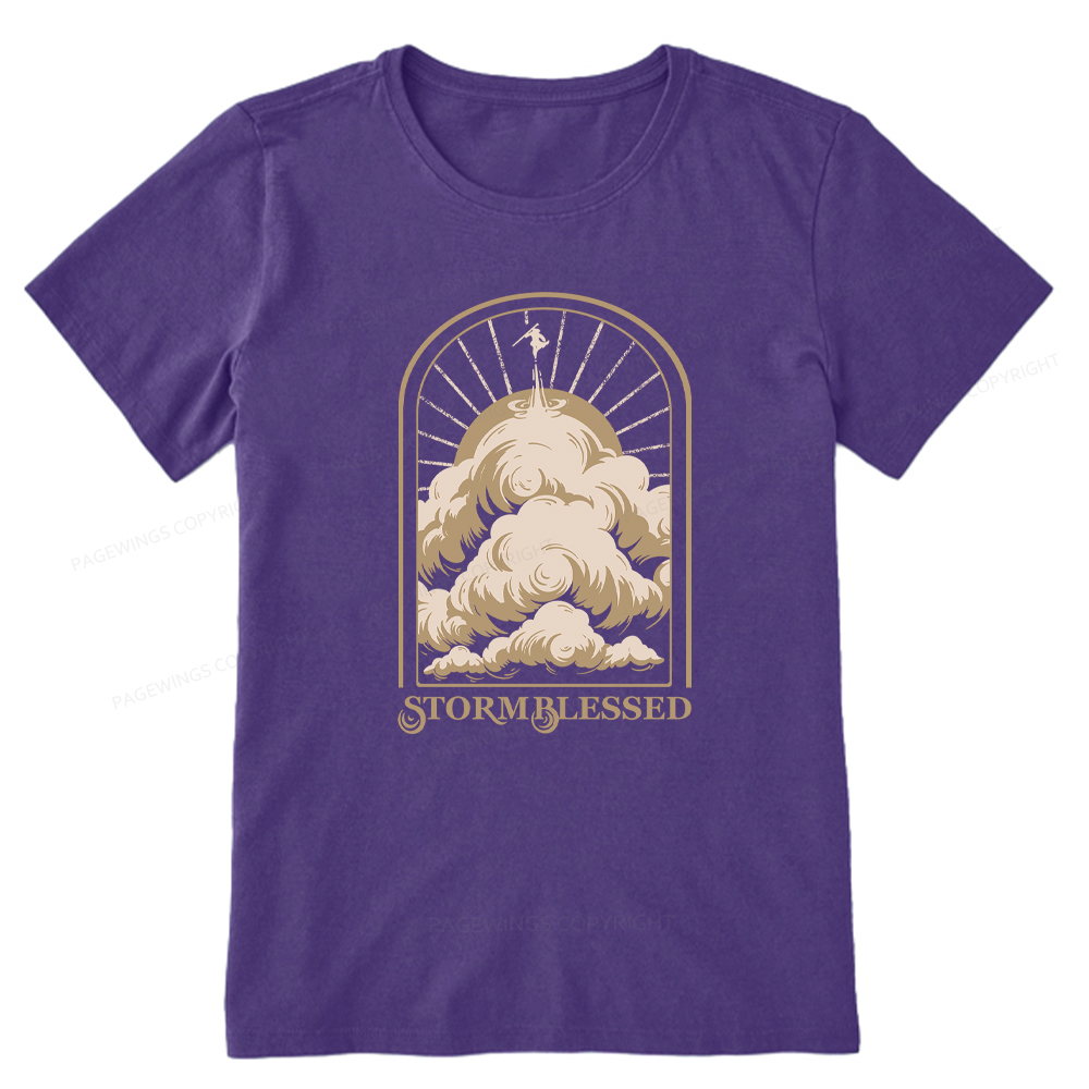 Pagewings Storm Fantasy Book Lover Unisex Classic T-shirt