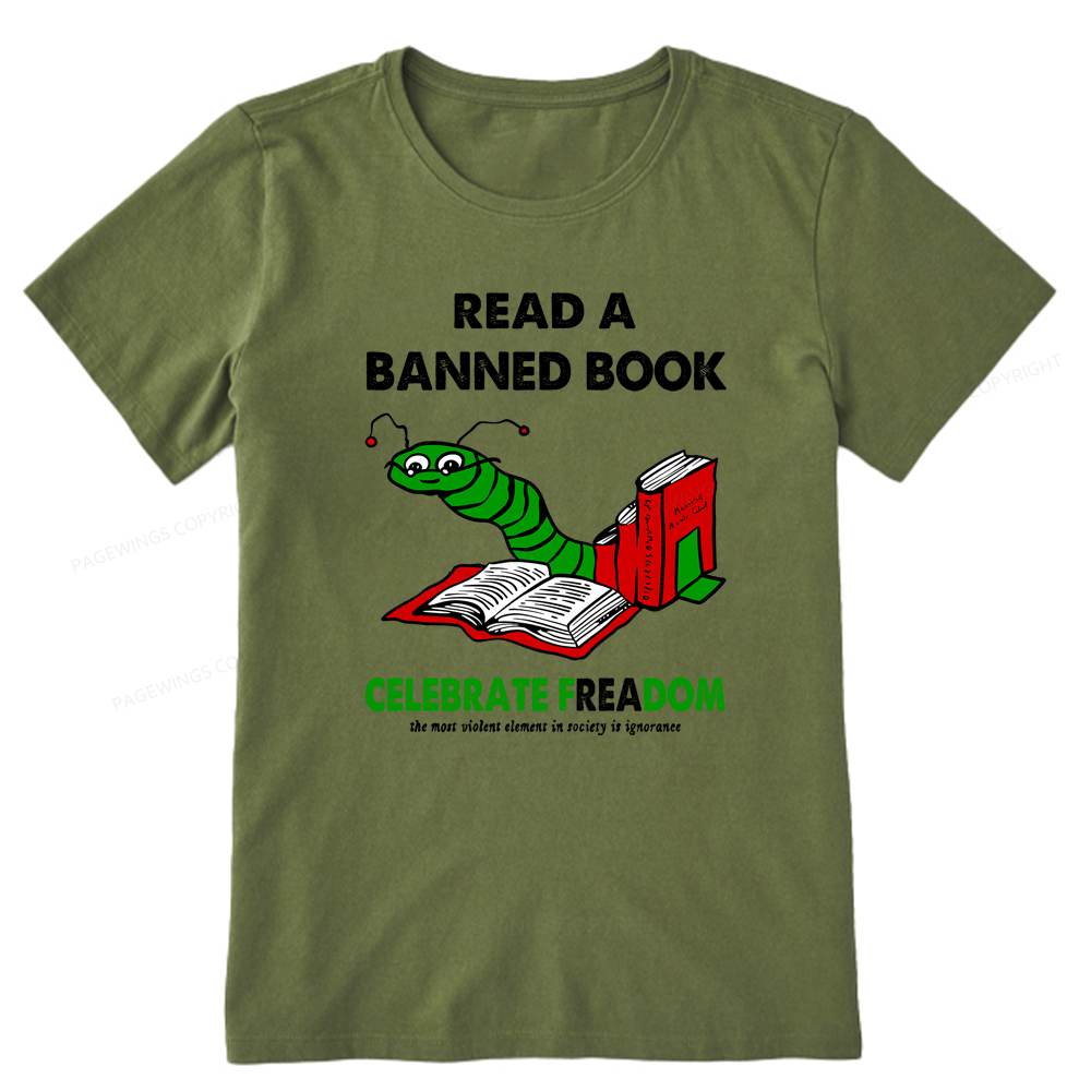 Pagewings Read A Banned Book Unisex Classic T-shirt