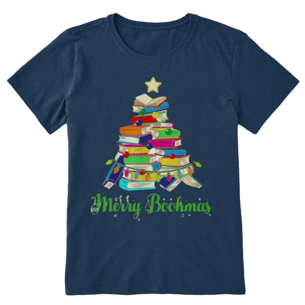 Pagewings Book Christmas Tree Unisex Classic T-shirt