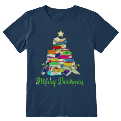Pagewings Book Christmas Tree Unisex Classic T-shirt