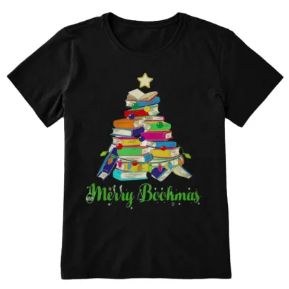 Pagewings Book Christmas Tree Unisex Classic T-shirt