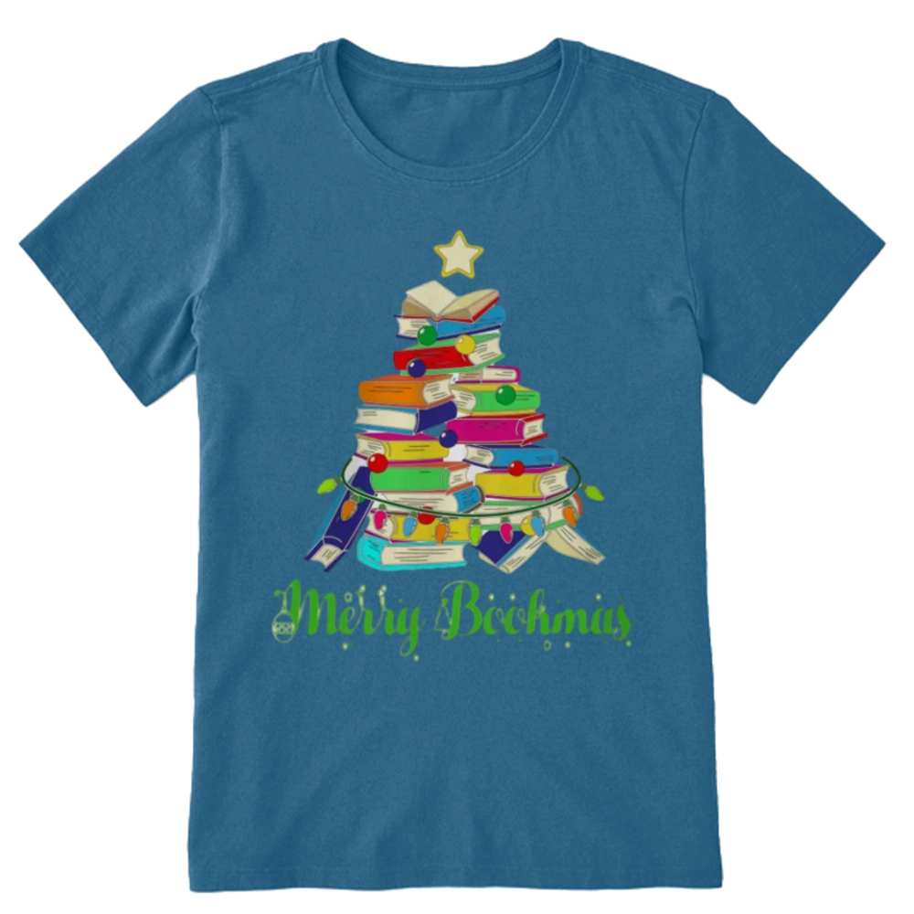 Pagewings Book Christmas Tree Unisex Classic T-shirt