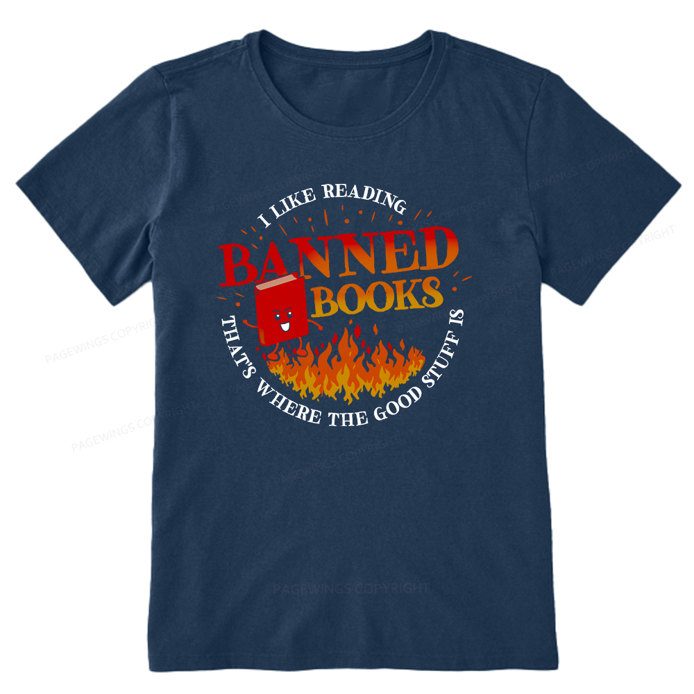 Pagewings Banned Books Unisex Classic T-shirt