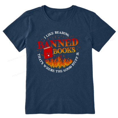 Pagewings Banned Books Unisex Classic T-shirt