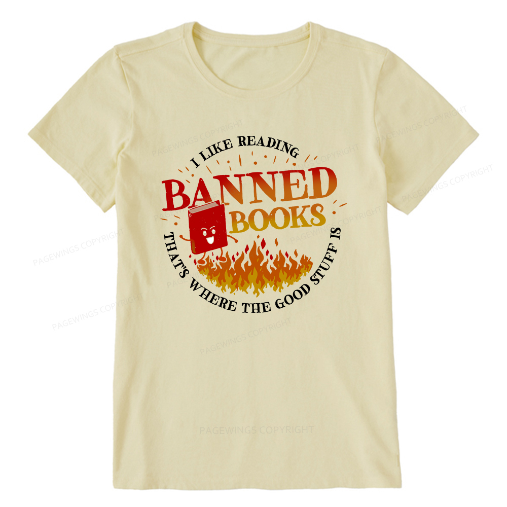 Pagewings Banned Books Unisex Classic T-shirt