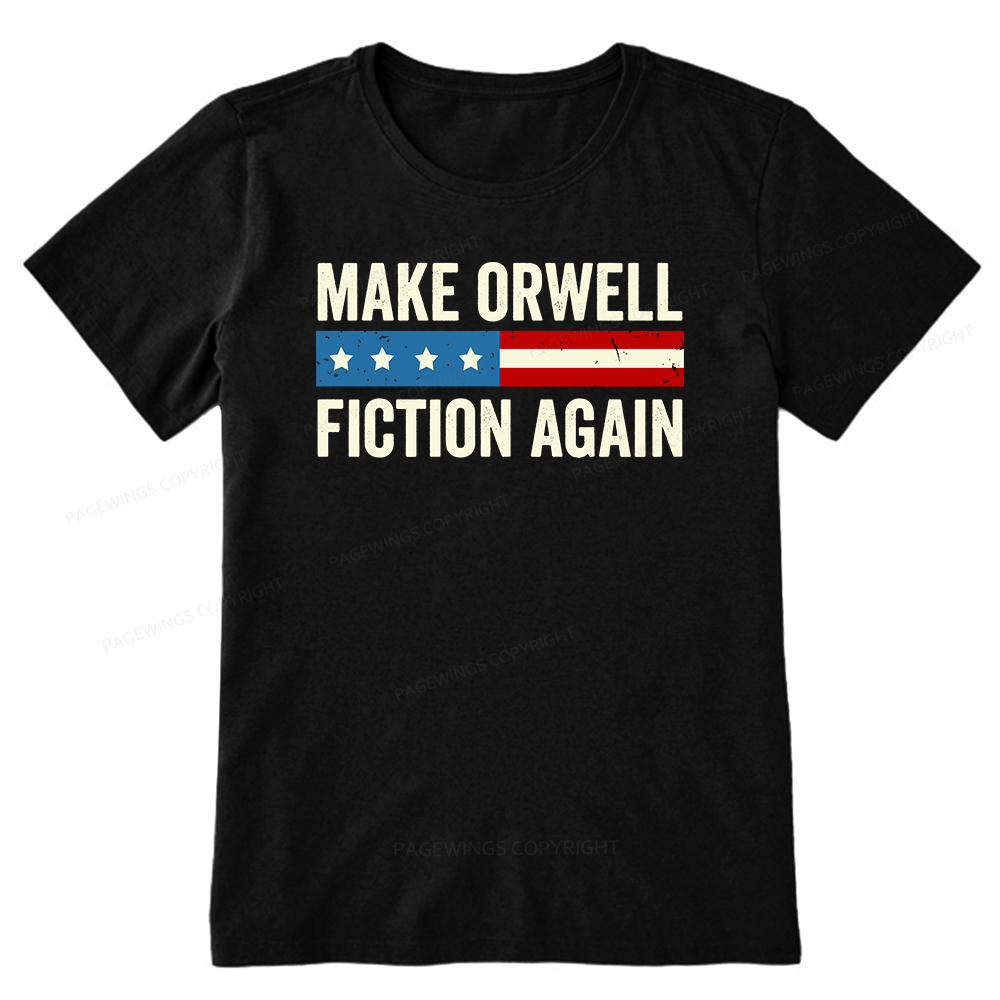 Pagewings Make Orwell Fiction Again Unisex Classic T-shirt