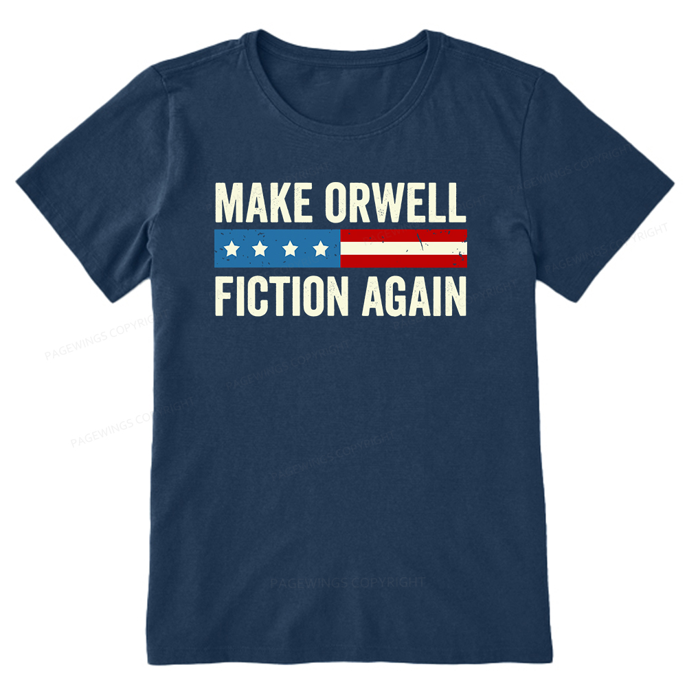 Pagewings Make Orwell Fiction Again Unisex Classic T-shirt