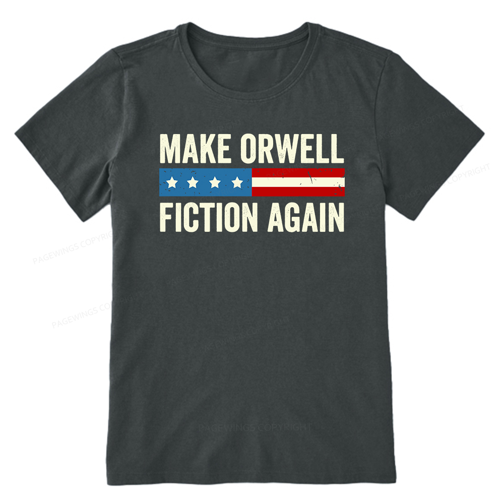 Pagewings Make Orwell Fiction Again Unisex Classic T-shirt
