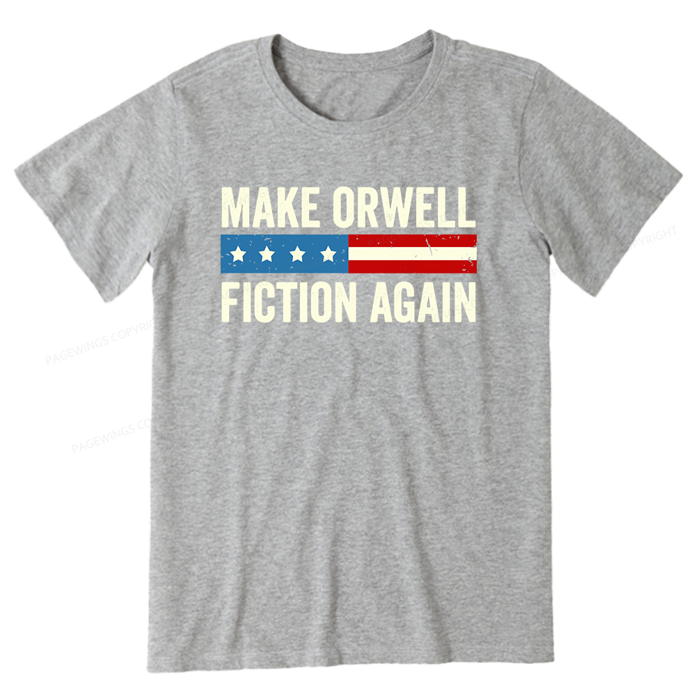Pagewings Make Orwell Fiction Again Unisex Classic T-shirt