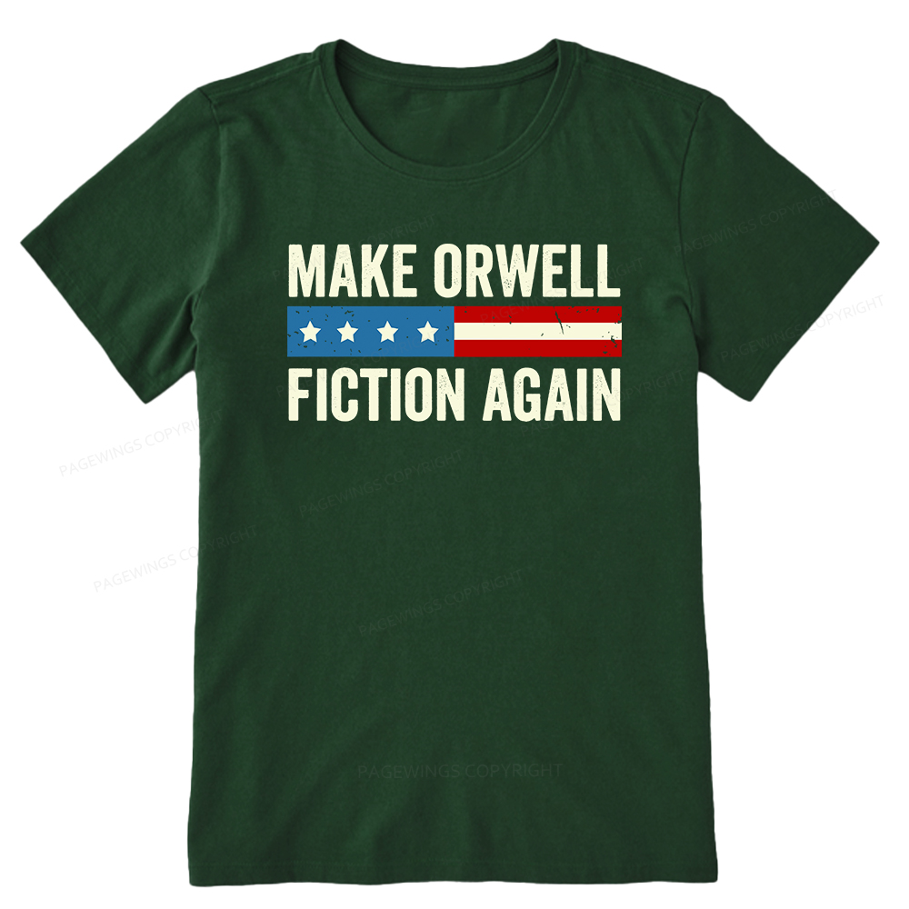 Pagewings Make Orwell Fiction Again Unisex Classic T-shirt