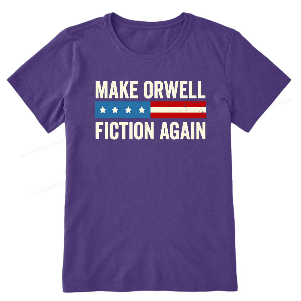 Pagewings Make Orwell Fiction Again Unisex Classic T-shirt