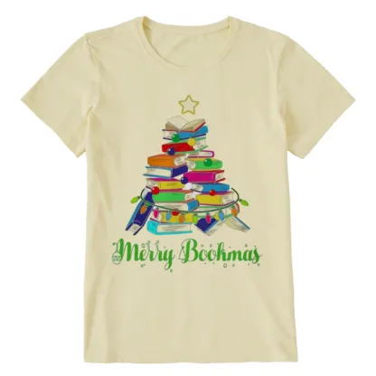 Pagewings Book Christmas Tree Unisex Classic T-shirt