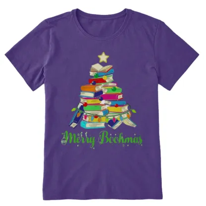 Pagewings Book Christmas Tree Unisex Classic T-shirt