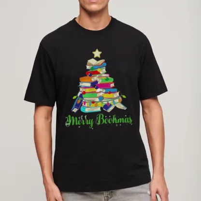 Pagewings Book Christmas Tree Unisex Classic T-shirt