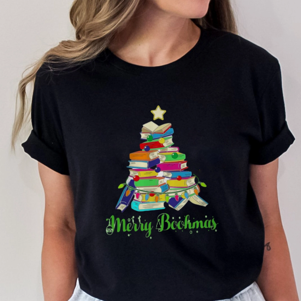Pagewings Book Christmas Tree Unisex Classic T-shirt