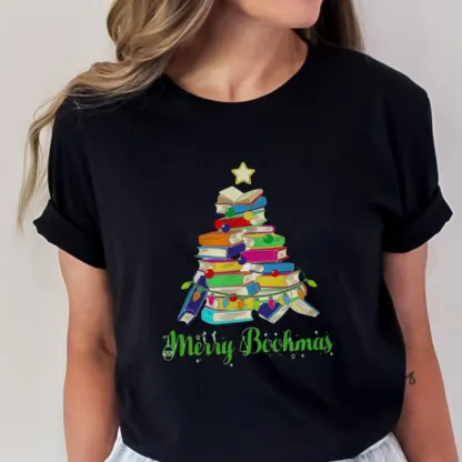 Pagewings Book Christmas Tree Unisex Classic T-shirt