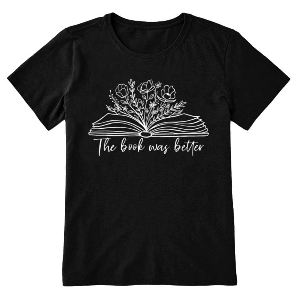 Pagewings Floral The Book Was Better Unisex Classic T-shirt