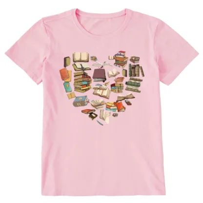 Pagewings Book Heart For Men And Women Unisex Classic T-shirt