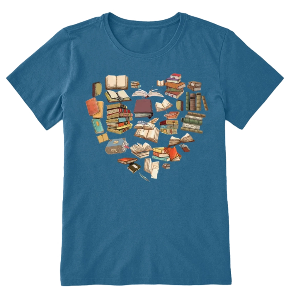 Pagewings Book Heart For Men And Women Unisex Classic T-shirt