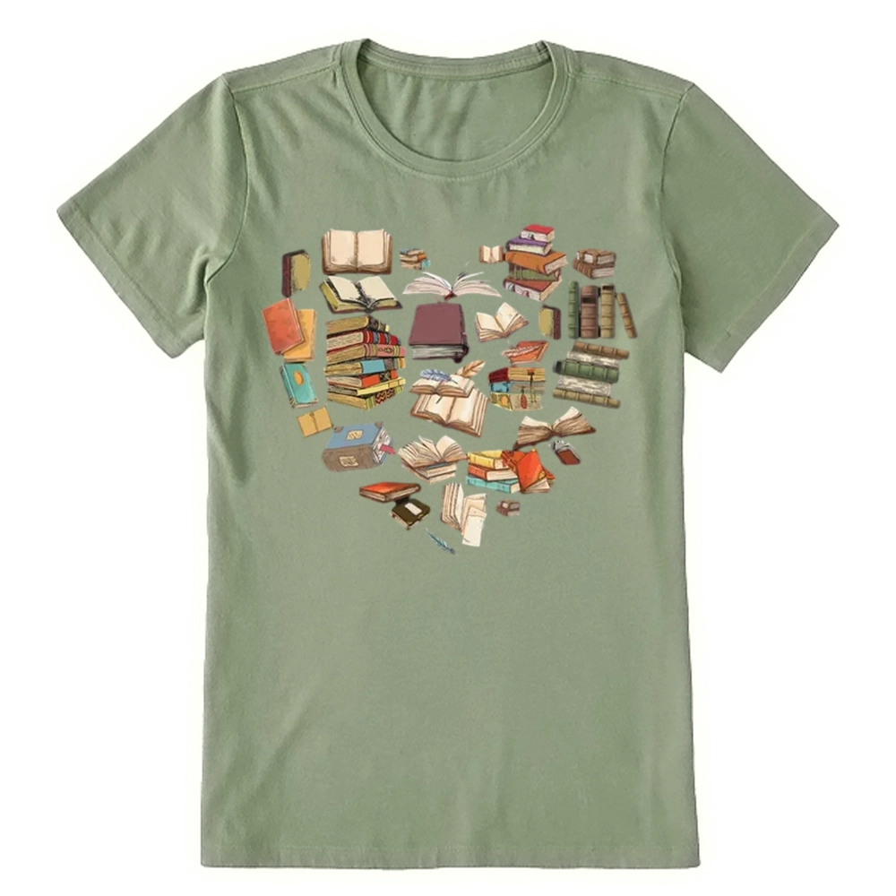 Pagewings Book Heart For Men And Women Unisex Classic T-shirt