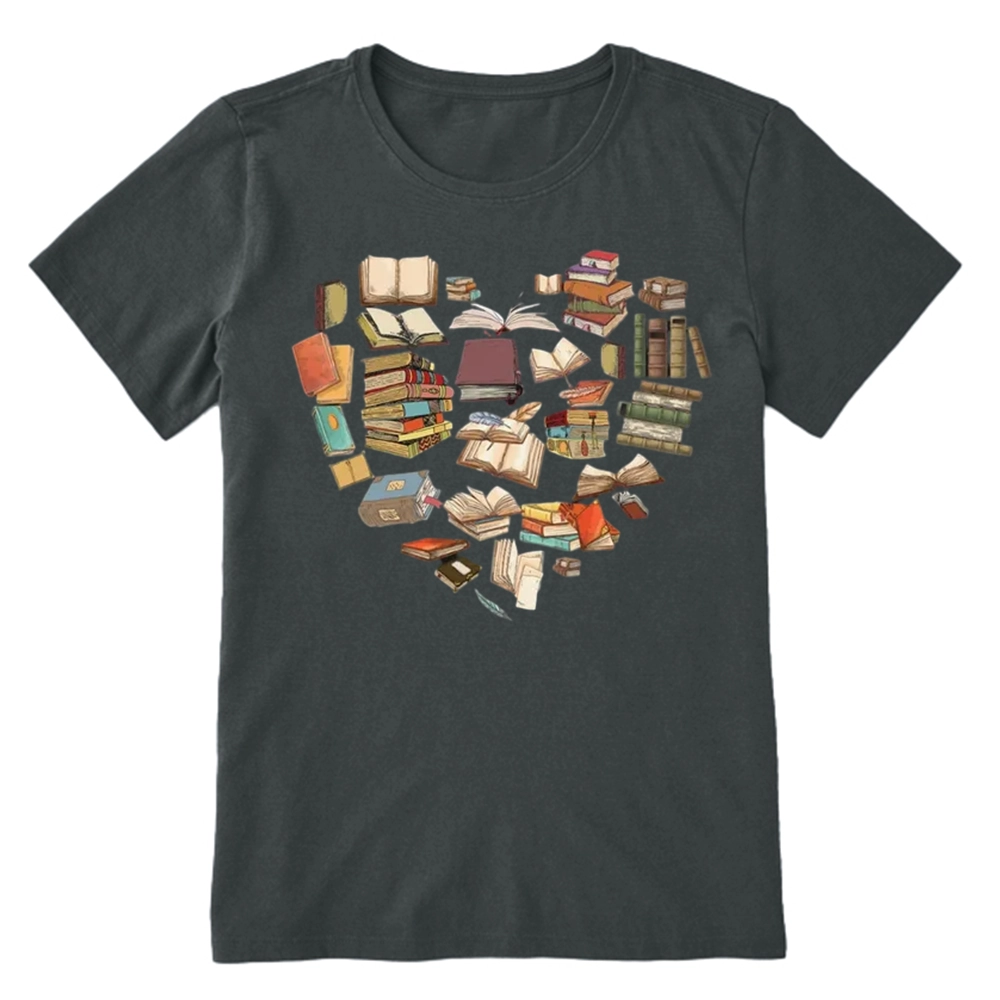 Pagewings Book Heart For Men And Women Unisex Classic T-shirt