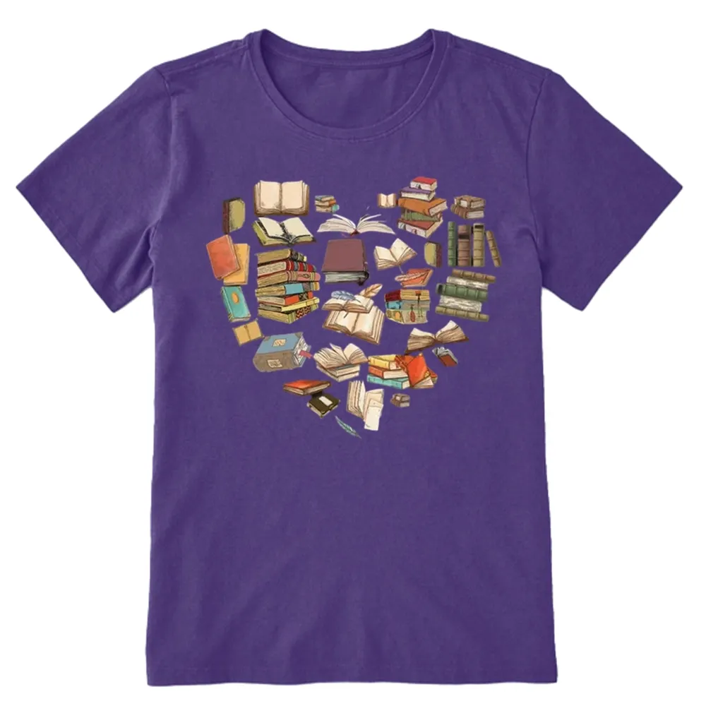 Pagewings Book Heart For Men And Women Unisex Classic T-shirt